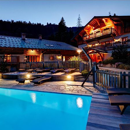Hotel La Ferme Du Chozal, Chalet De Tradition Hauteluce Exteriör bild