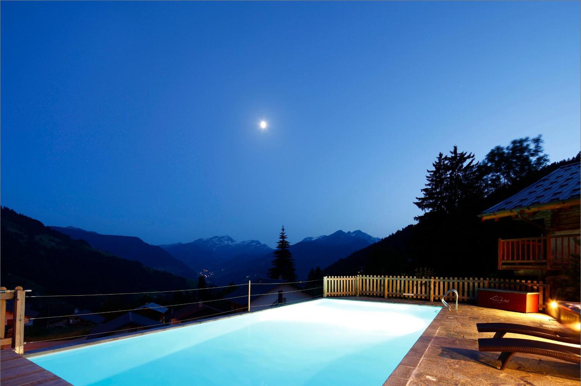 Hotel La Ferme Du Chozal, Chalet De Tradition Hauteluce Exteriör bild